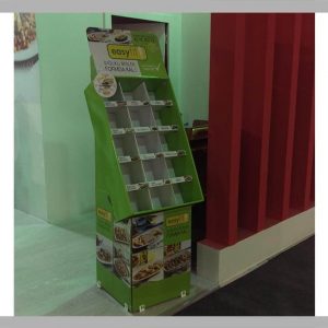 Raflı Karton Stand — Model 10